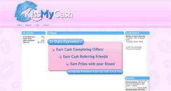 Desktop Screenshot of kissmycash.net